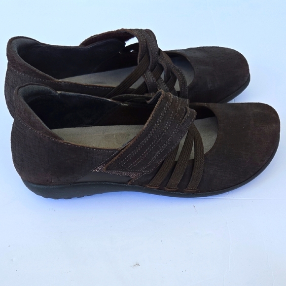 Naot Brown Women Comfortable Slip On Shoes Size 9 - Picture 1 of 7